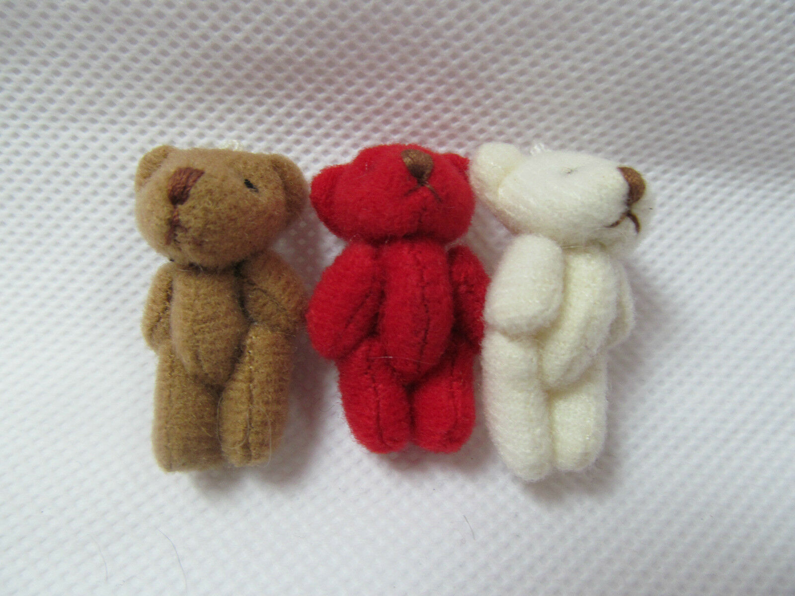 Miniature jointed teddy best sale bears