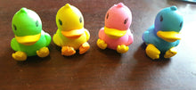 Load image into Gallery viewer, SET OF 4 NOVELTY SWIMMING 3D CUTE  DUCKS ERASERS UK SELLER FREE UK P&amp;P
