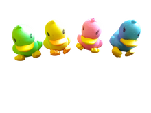 Load image into Gallery viewer, SET OF 4 NOVELTY SWIMMING 3D CUTE  DUCKS ERASERS UK SELLER FREE UK P&amp;P
