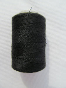 12x Colour, Black or White Spools Finest Quality Sewing All Purpose 100% Cotton