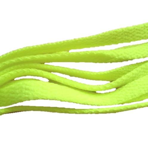 NEON YELLOW FLUORESCENT SHOE LACES