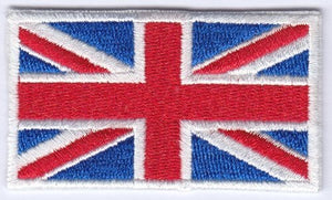 fat-catz-copy-catz Iron On Union Jack United Kingdom (UK) National Flag Patch